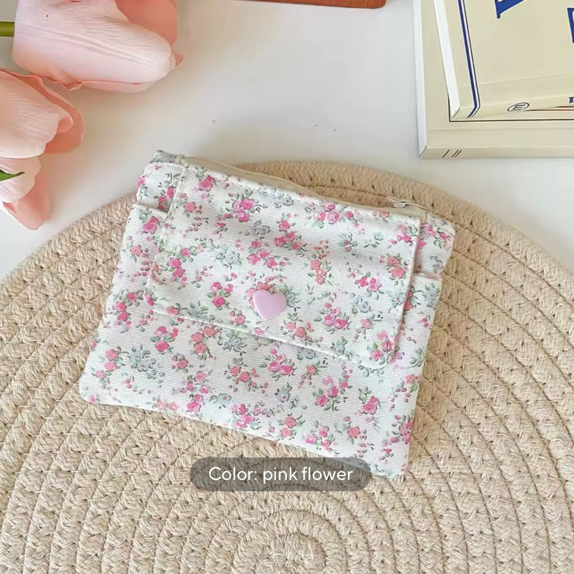 floral wallets