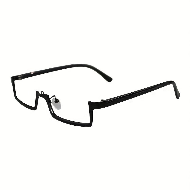 half frame glasses