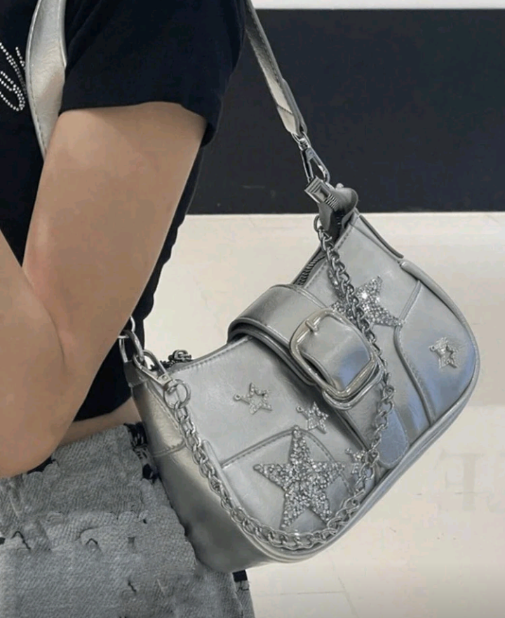silver chic bag