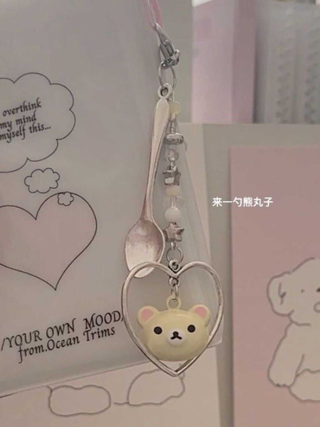 rilakkuma kawaii bell phone charms