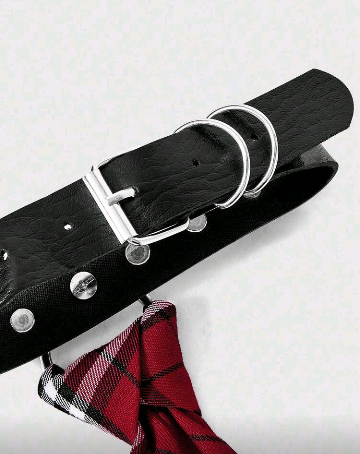punk style choker tie