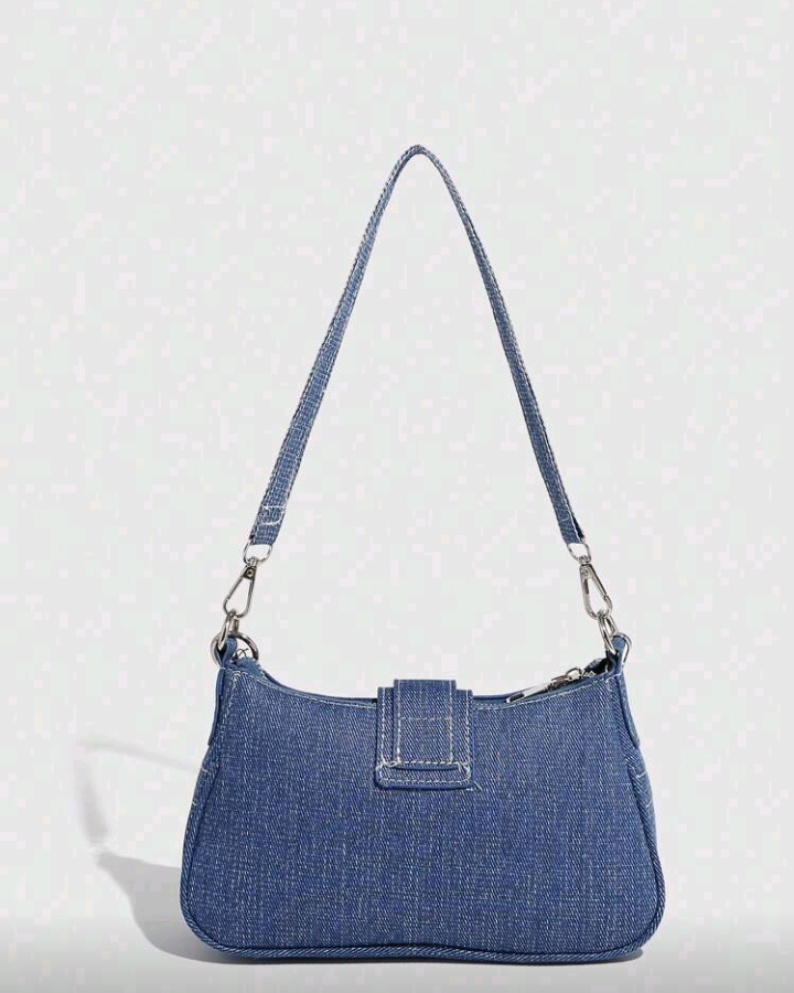 y2k blue stars handbag