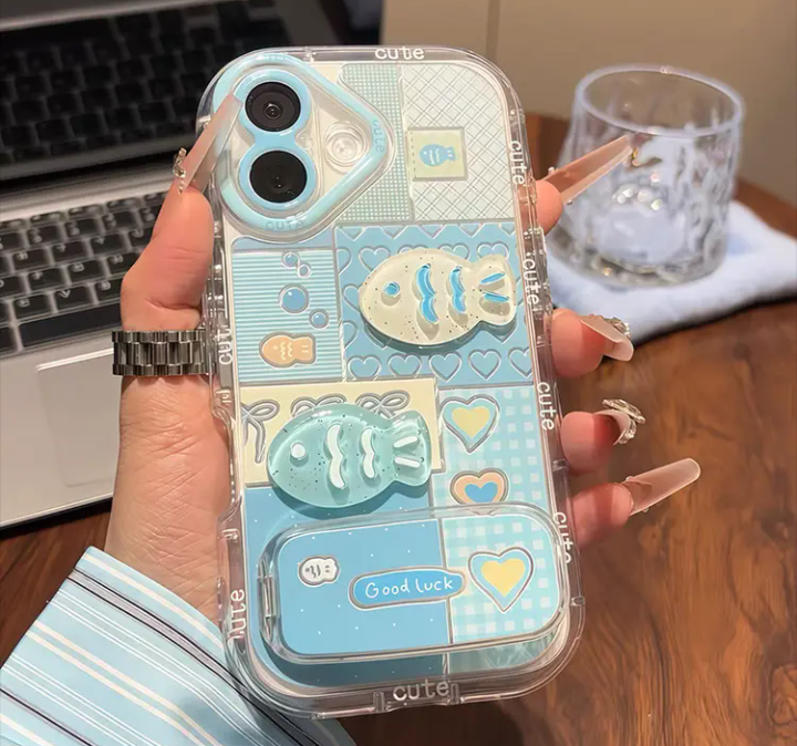 3D fish phone case (vivo)