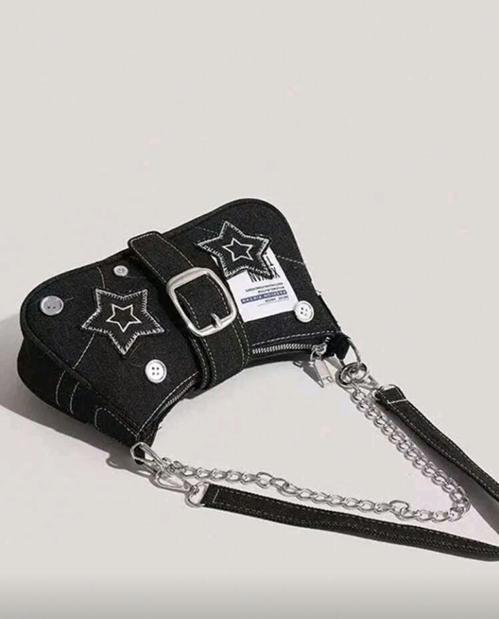 black stars bag