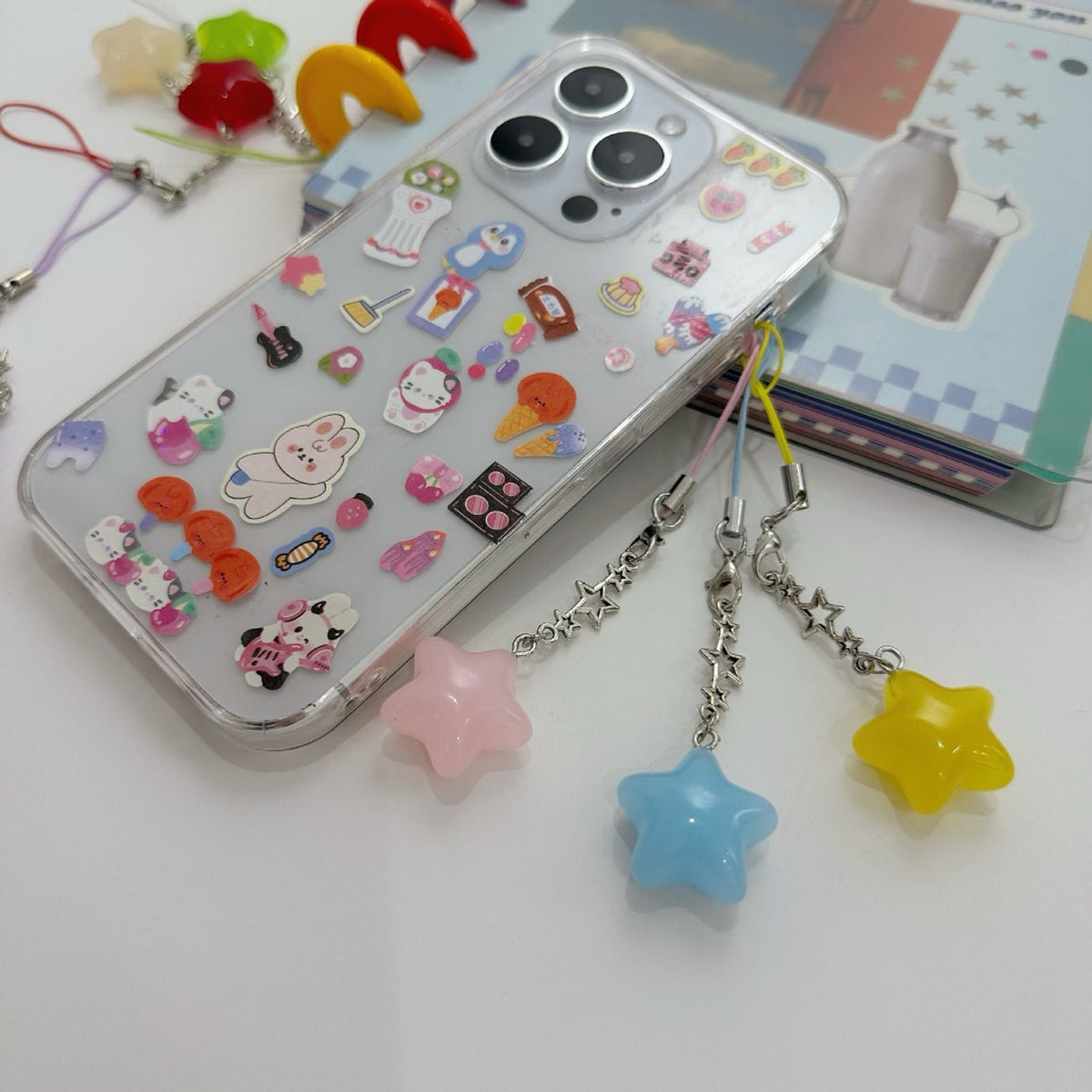 star phone charm