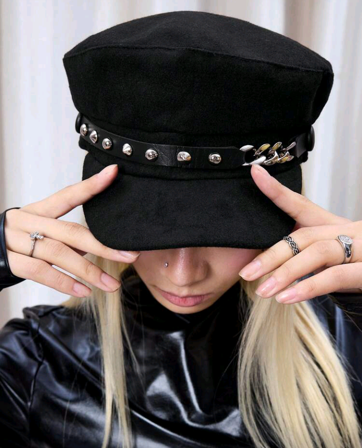 punk style hat