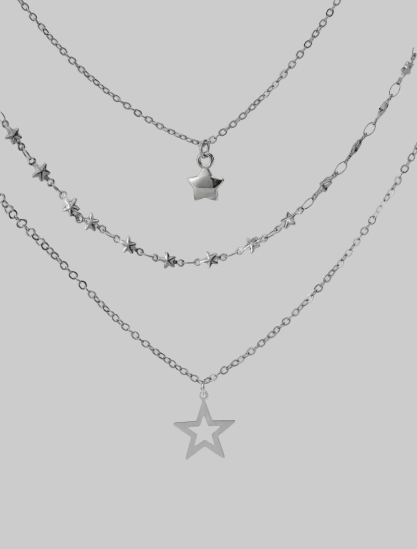 layered necklaces