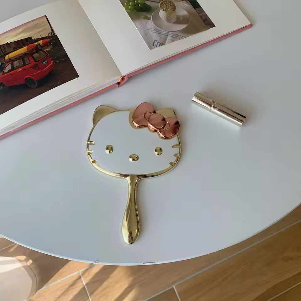 hello kitty hand mirror