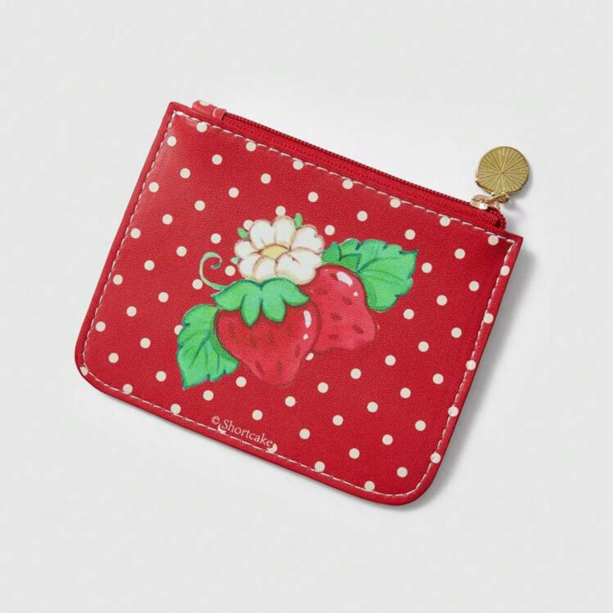 strawberry wallet | card holder