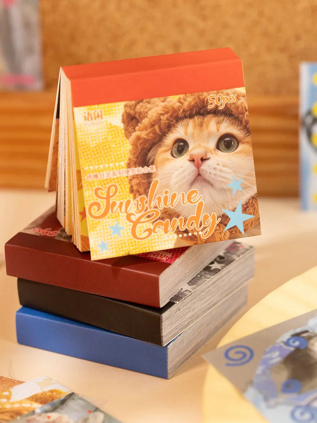 mini sticker book : cats