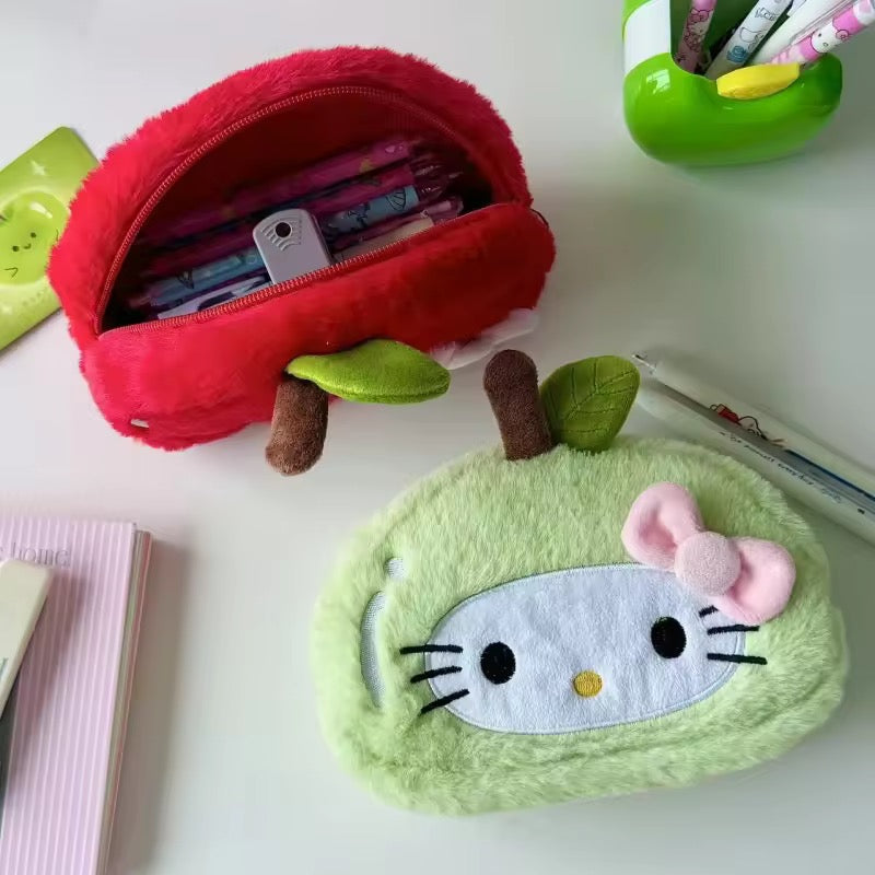 hello kitty apple pouch | pencil case