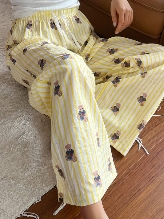 yellow teddy pj