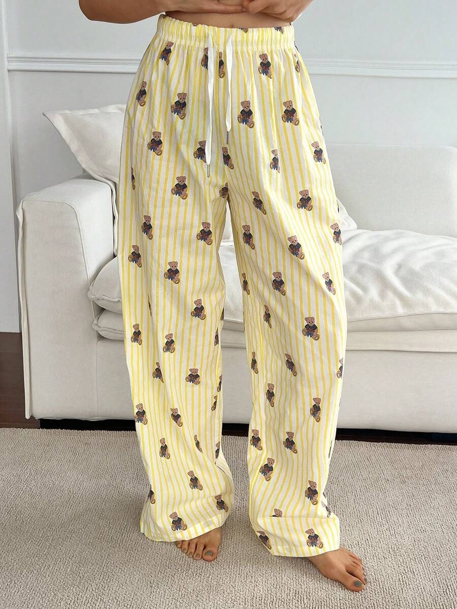 yellow teddy pj