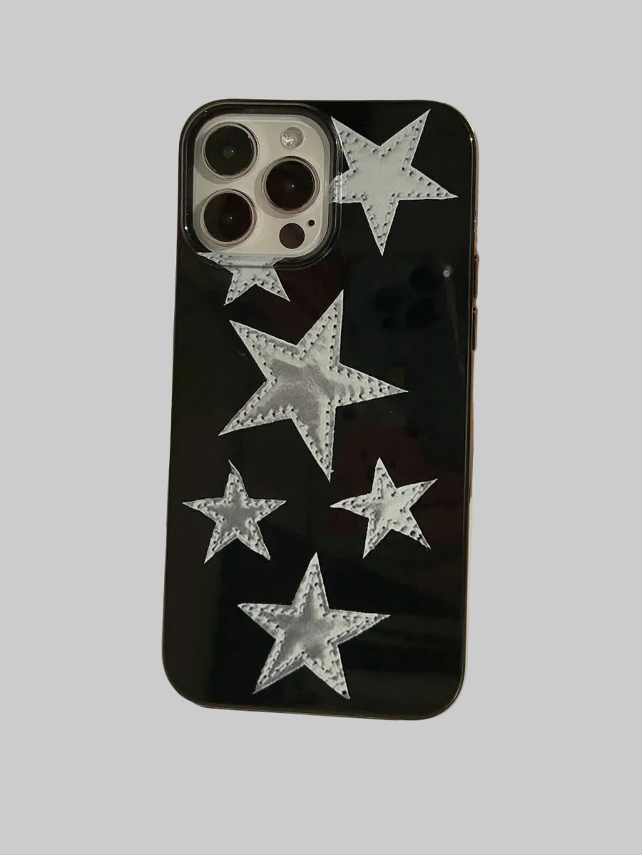 black stars phone case