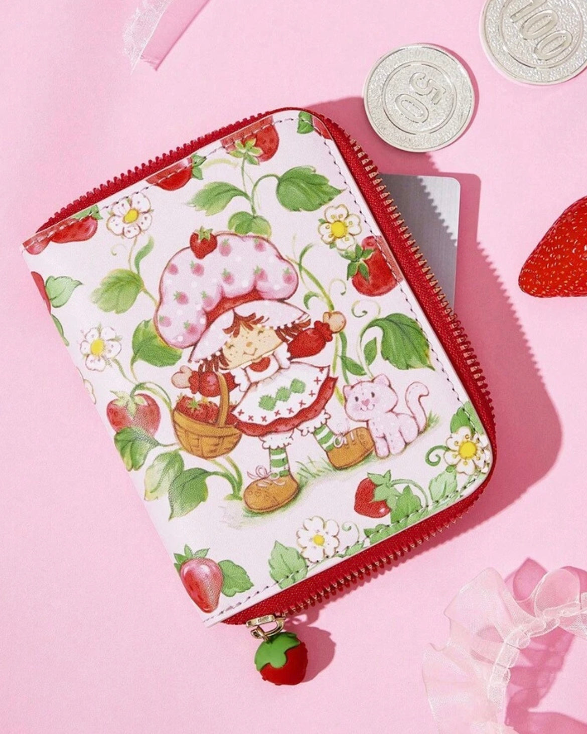 strawberry shortcake wallet
