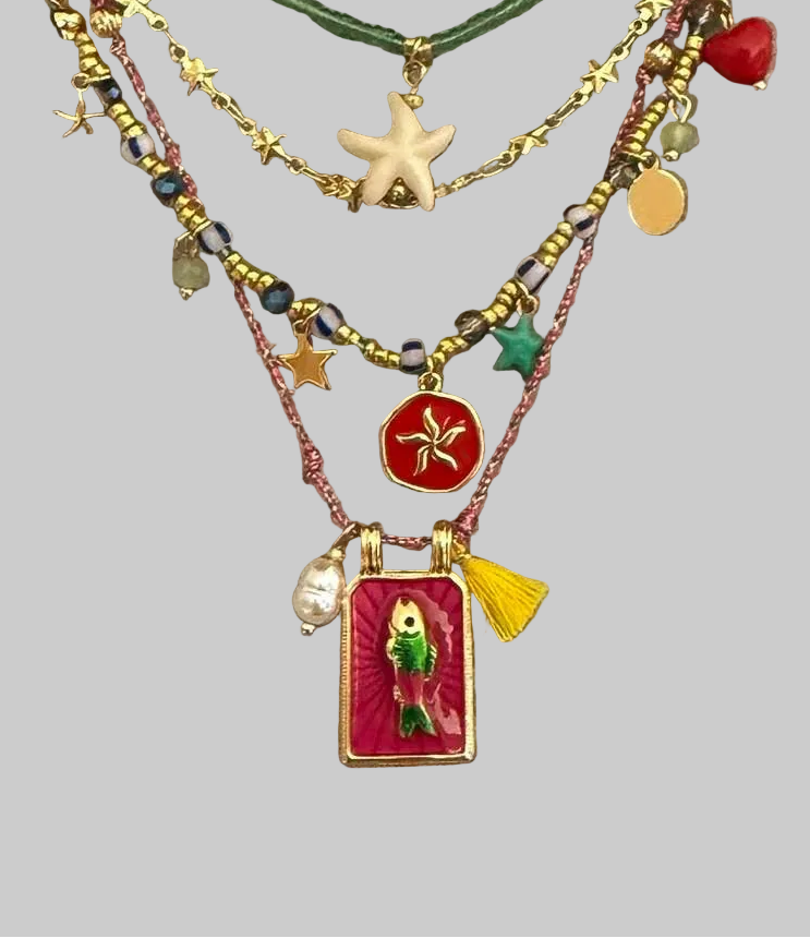 Reef Multilayer Necklace Set (4 pcs)
