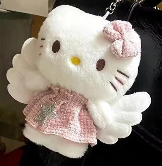 hello kitty plushie keychain 🪽