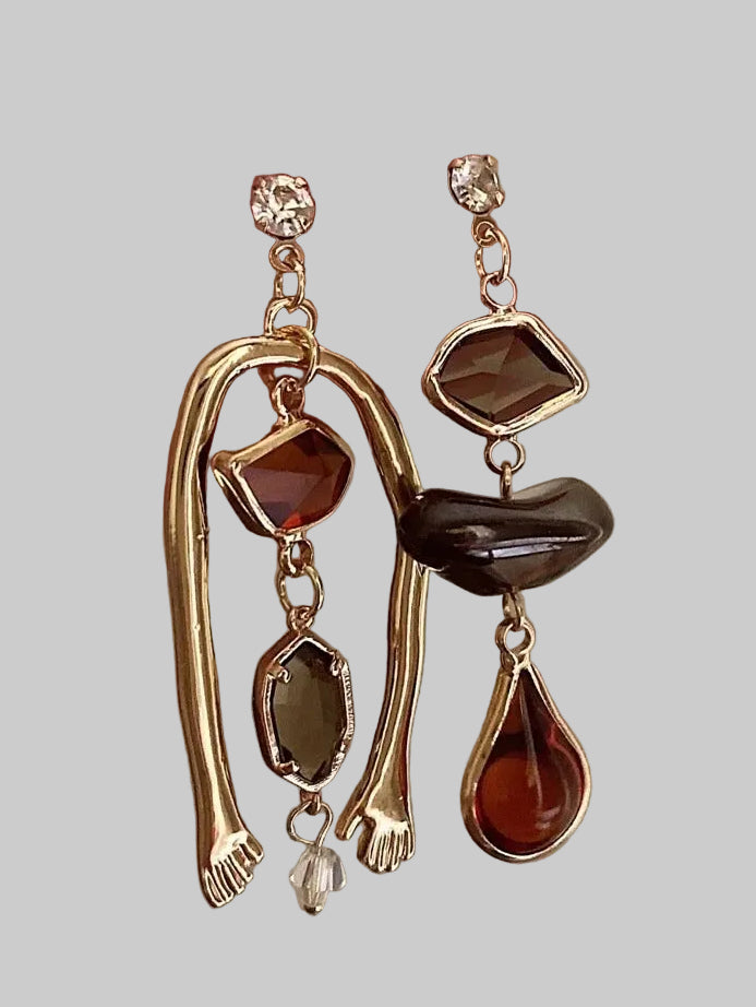 Guiding Hands Drop Earrings