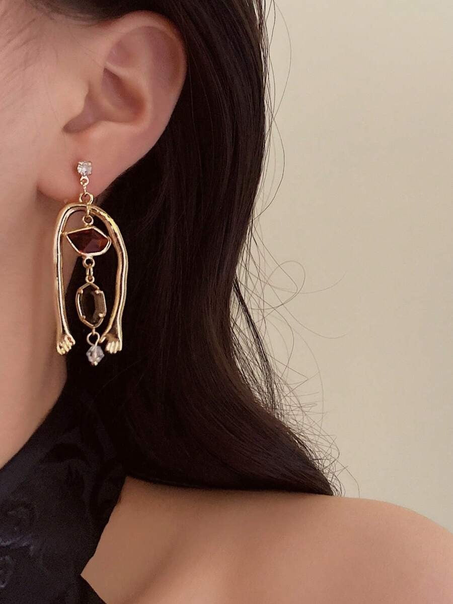 Guiding Hands Drop Earrings