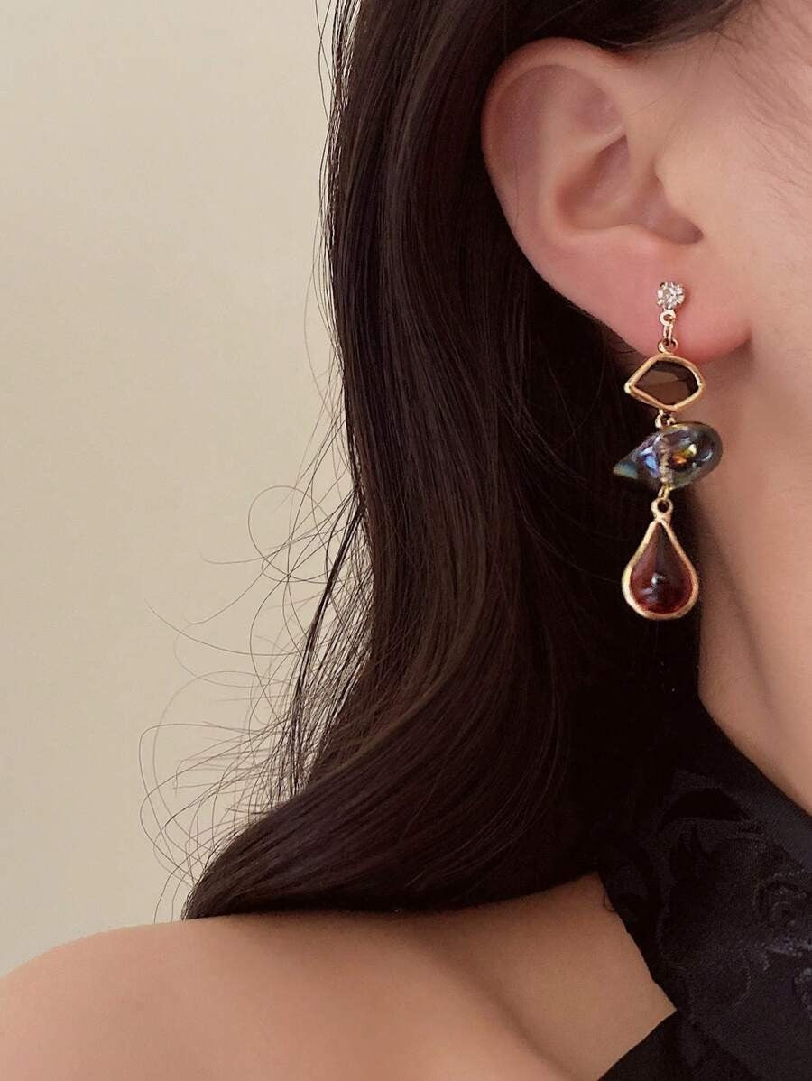 Guiding Hands Drop Earrings