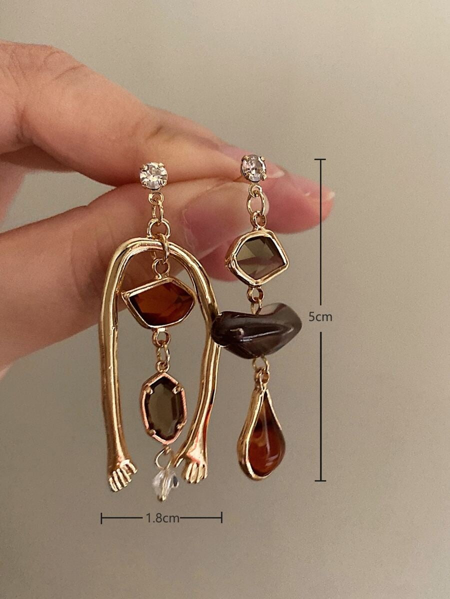 Guiding Hands Drop Earrings