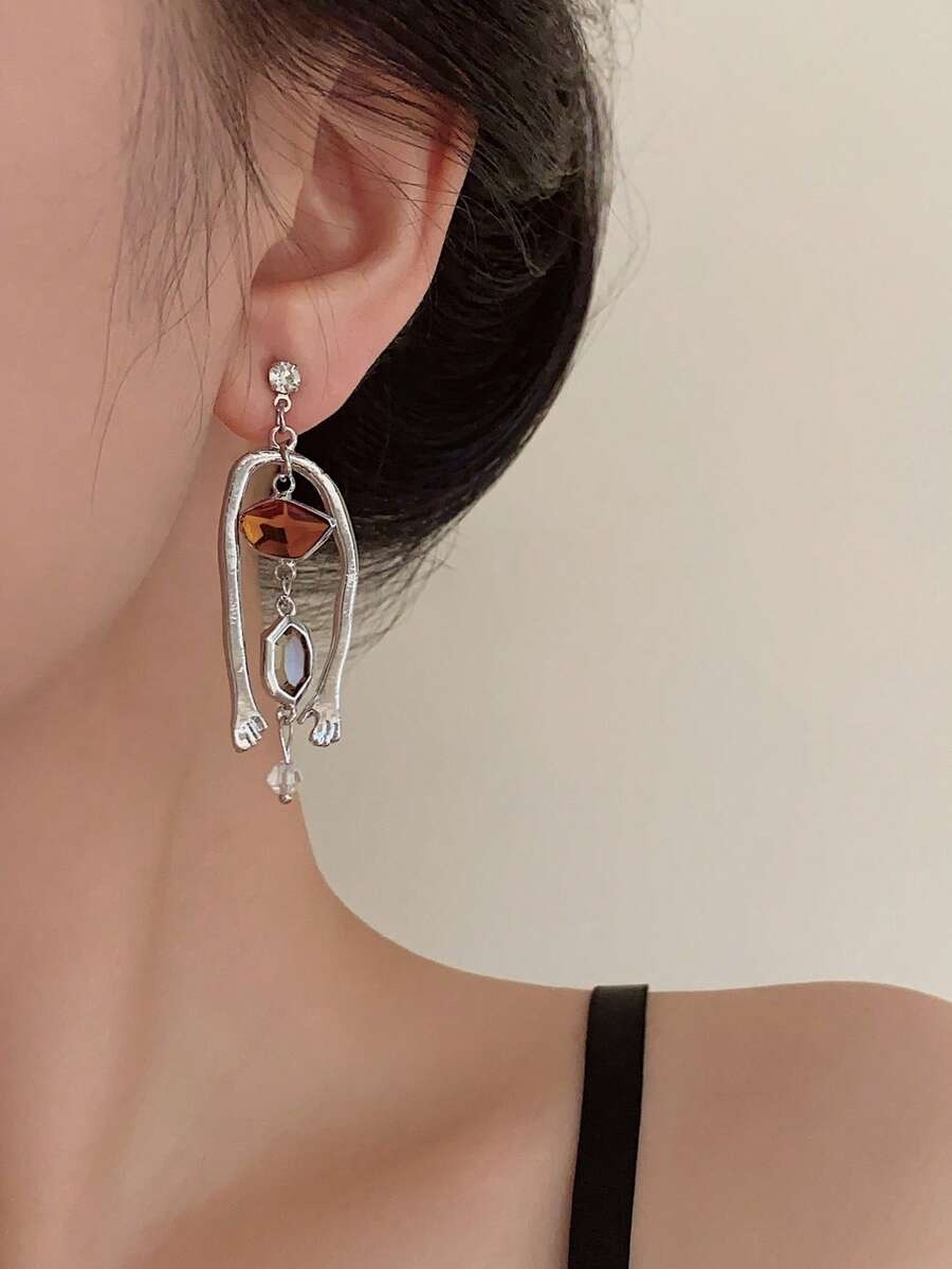Guiding Hands Drop Earrings