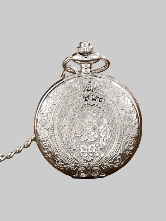 silver pocket watch
