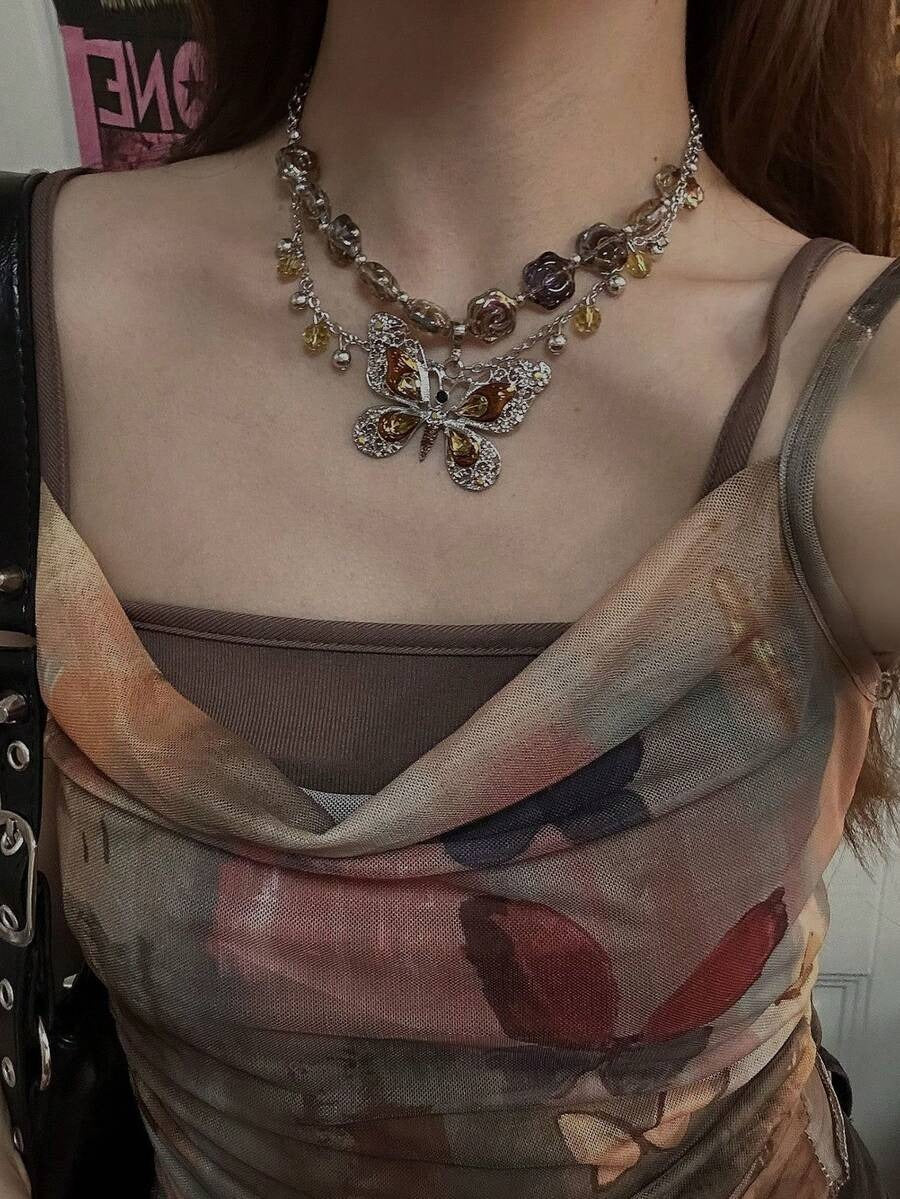 butterfly necklace