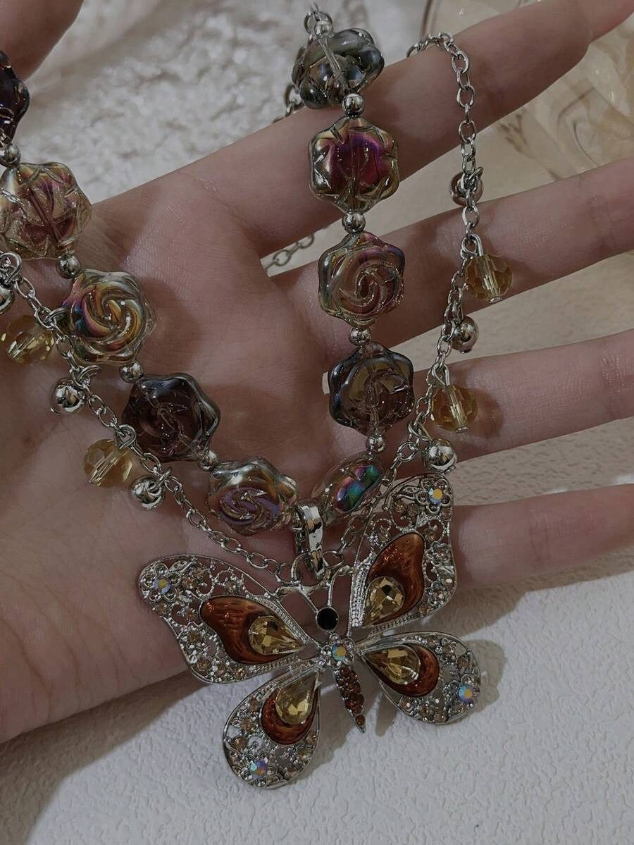 butterfly necklace