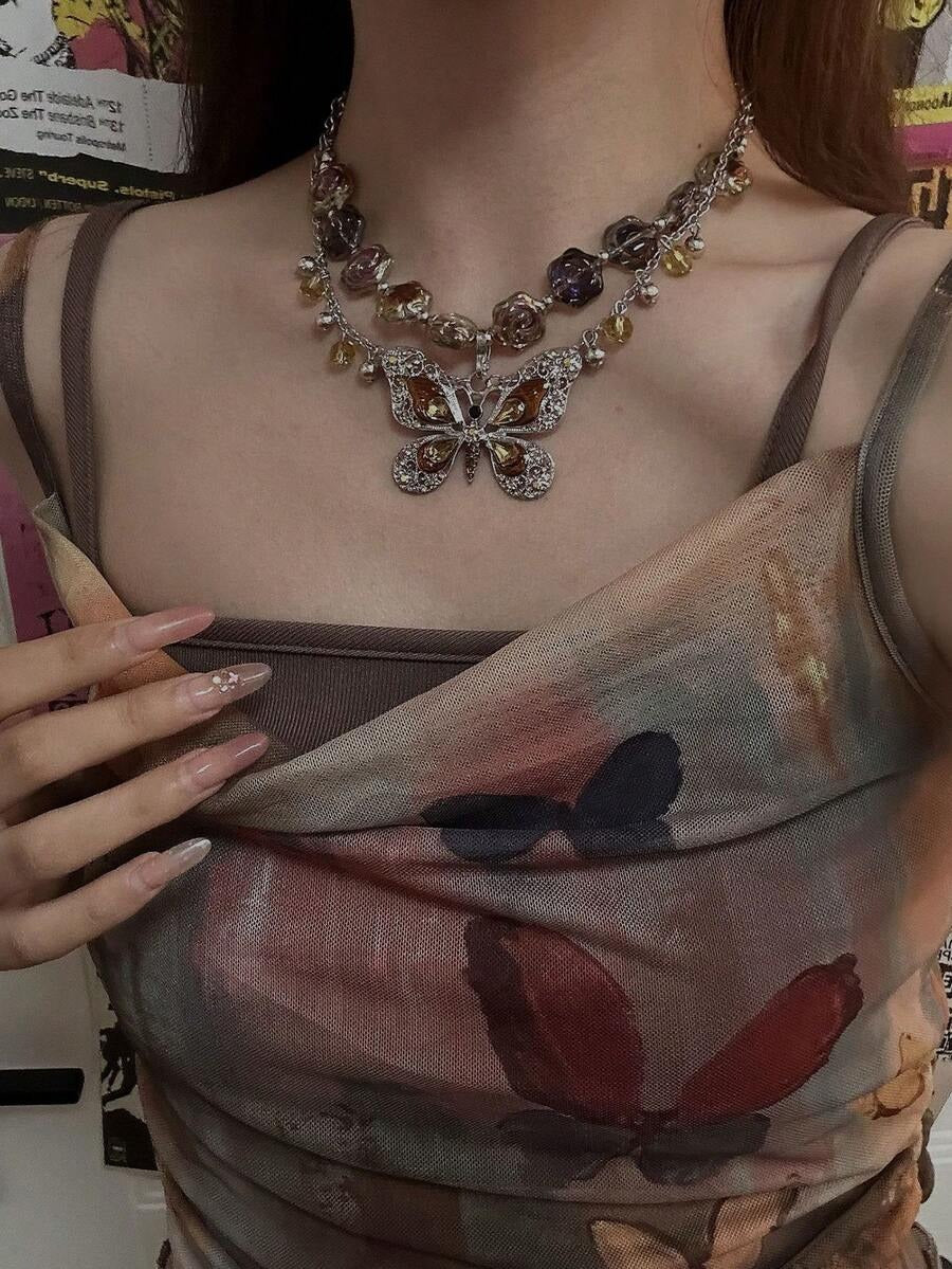 butterfly necklace