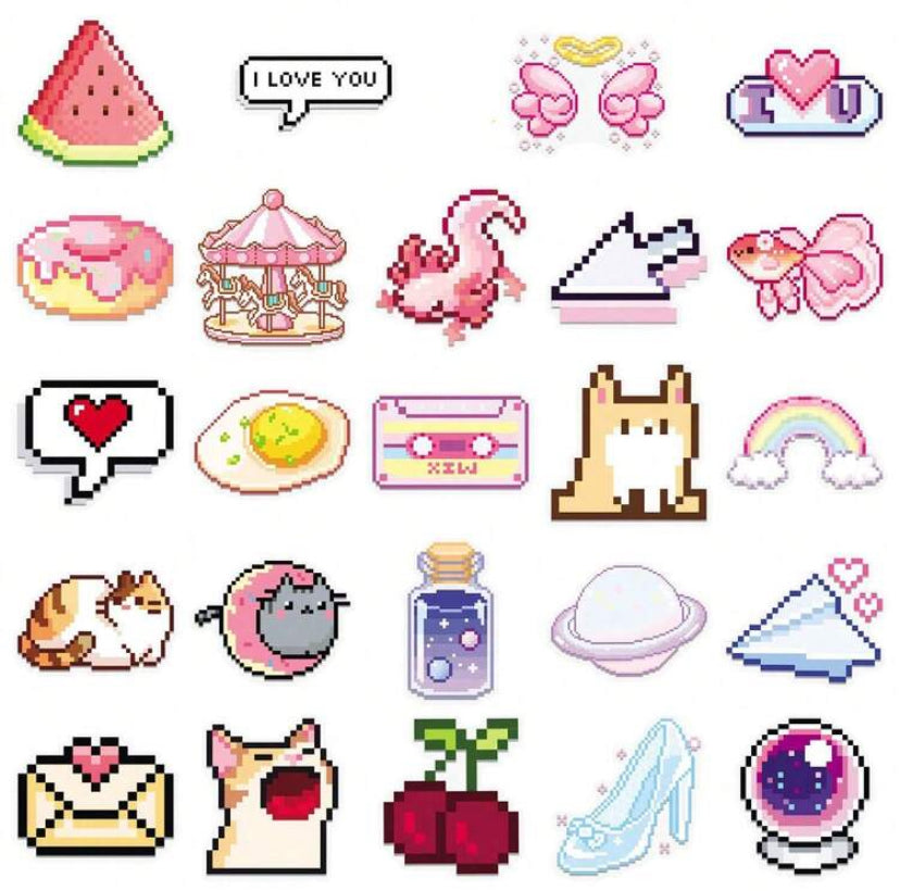 pixel sticker pack