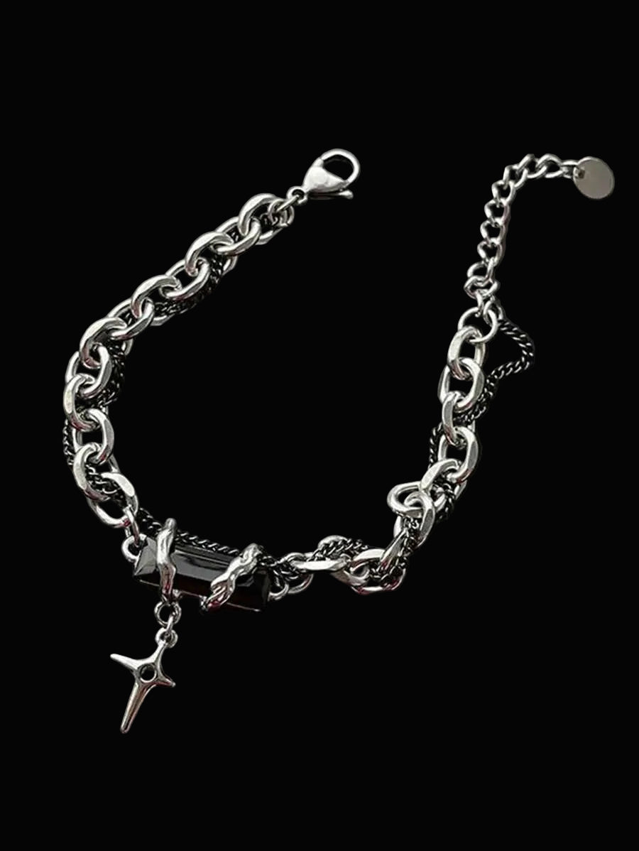the shadow-melt cross bracelet
