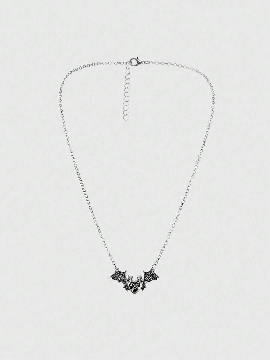 gothic bat pendant