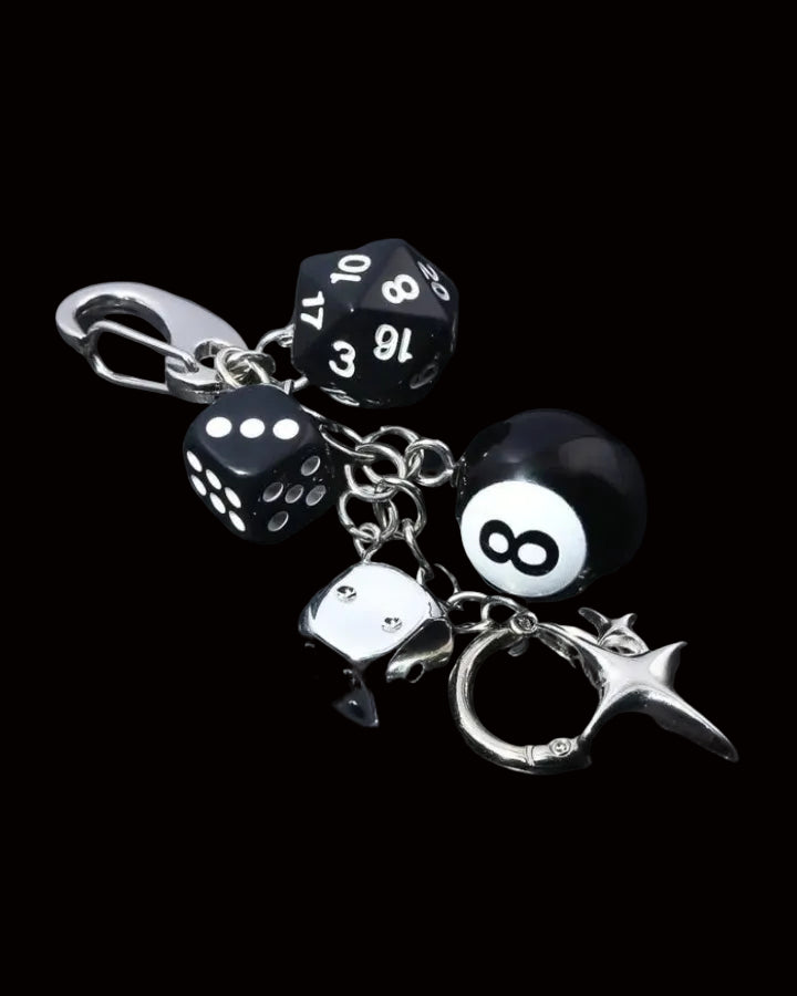 midnight roll keychain
