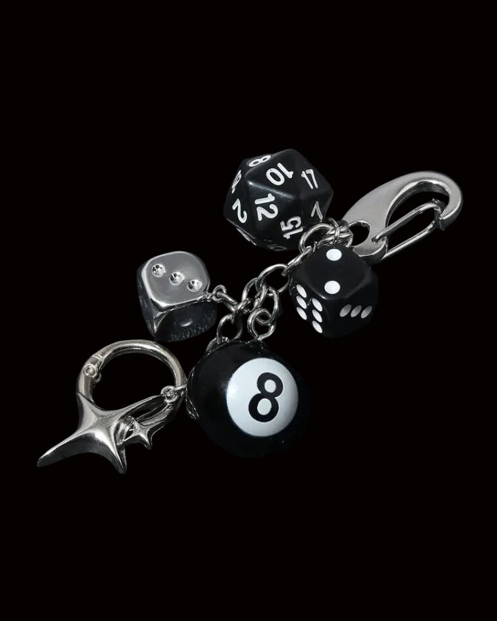 midnight roll keychain