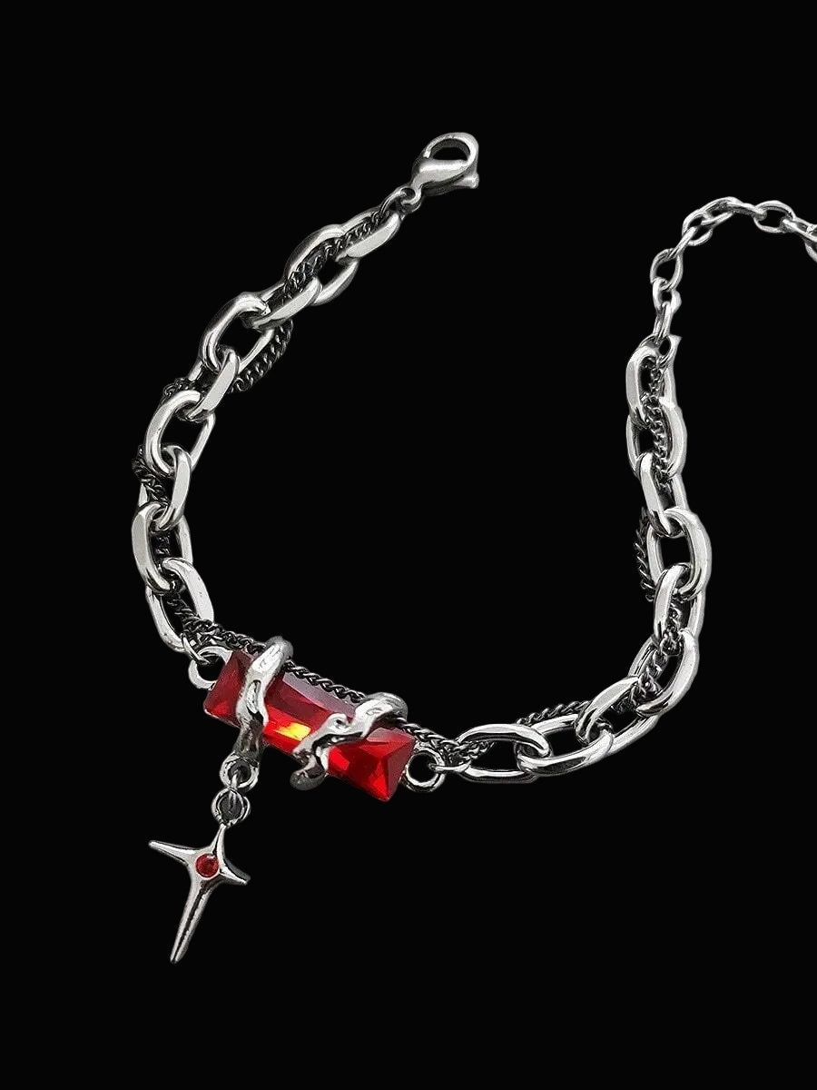 the shadow-melt cross bracelet