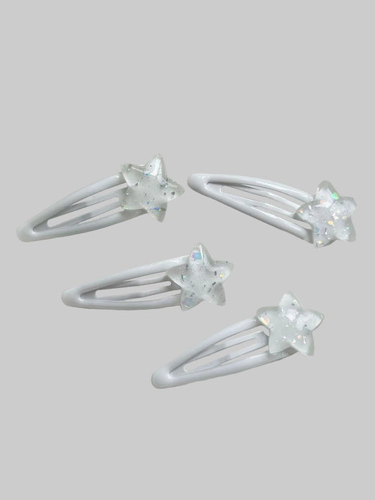 waterdrop star hair pin