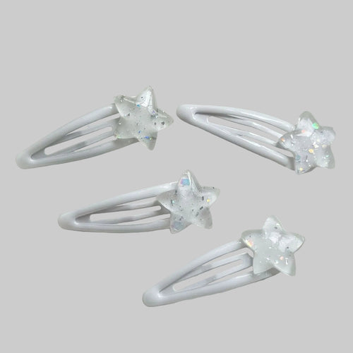 waterdrop star hair pin