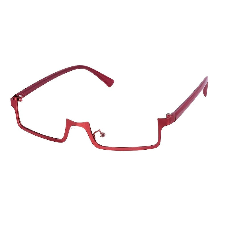 half frame glasses