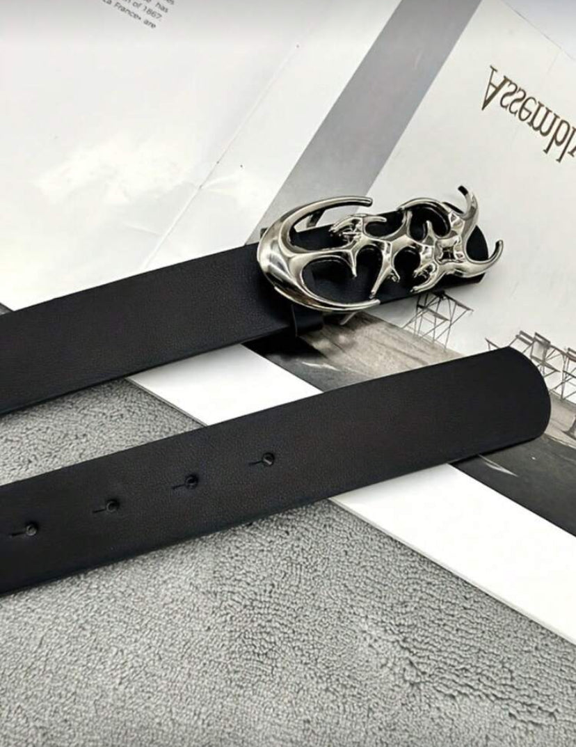gothic liquid metal belt