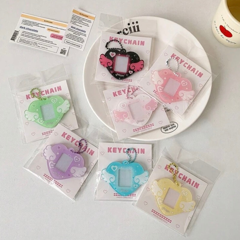 picture holder keychain