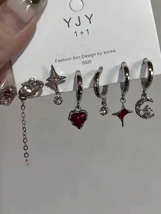 galactic lovers earrings set