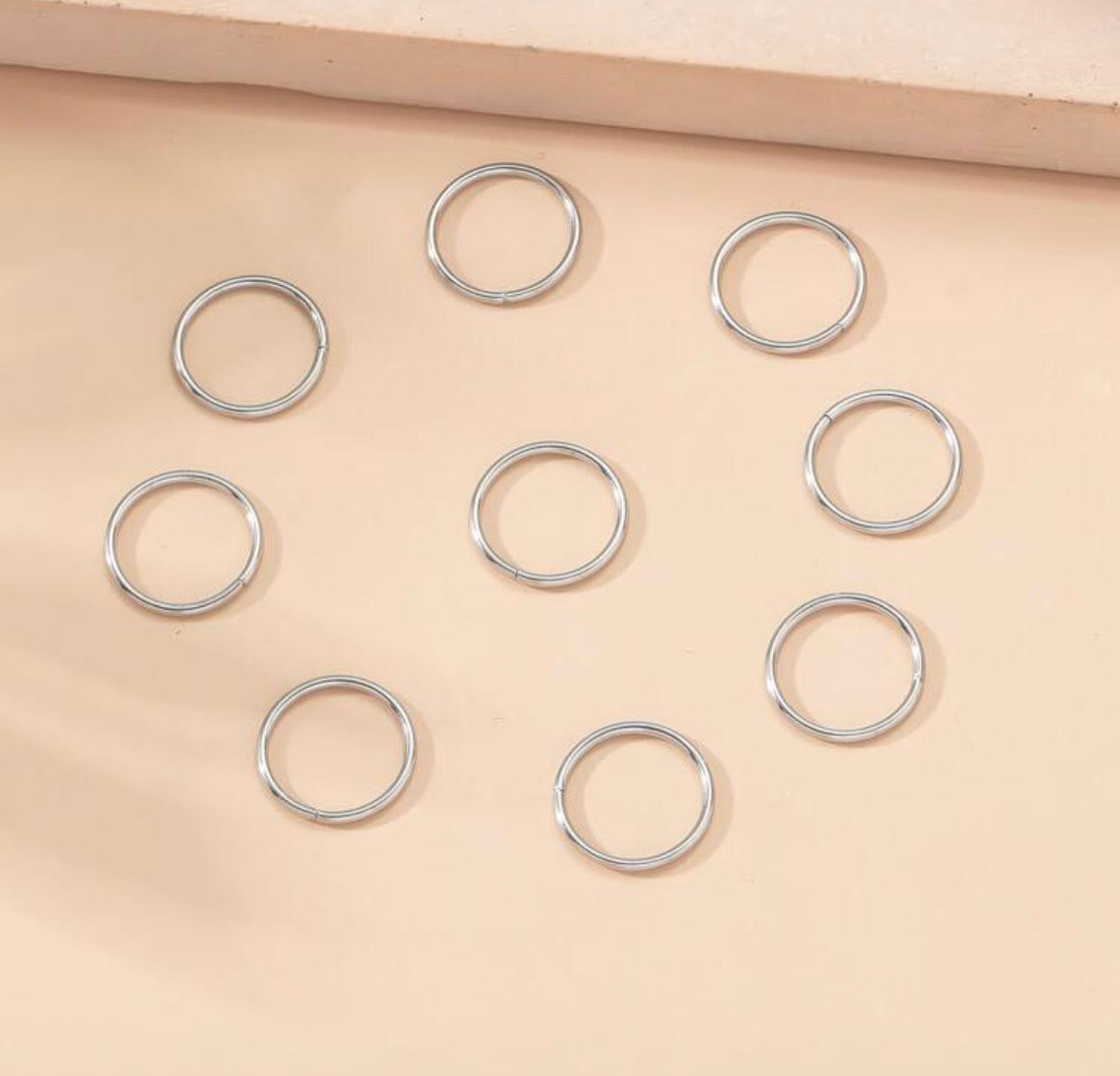 earrings | hoops | nose pin (stainless steel)