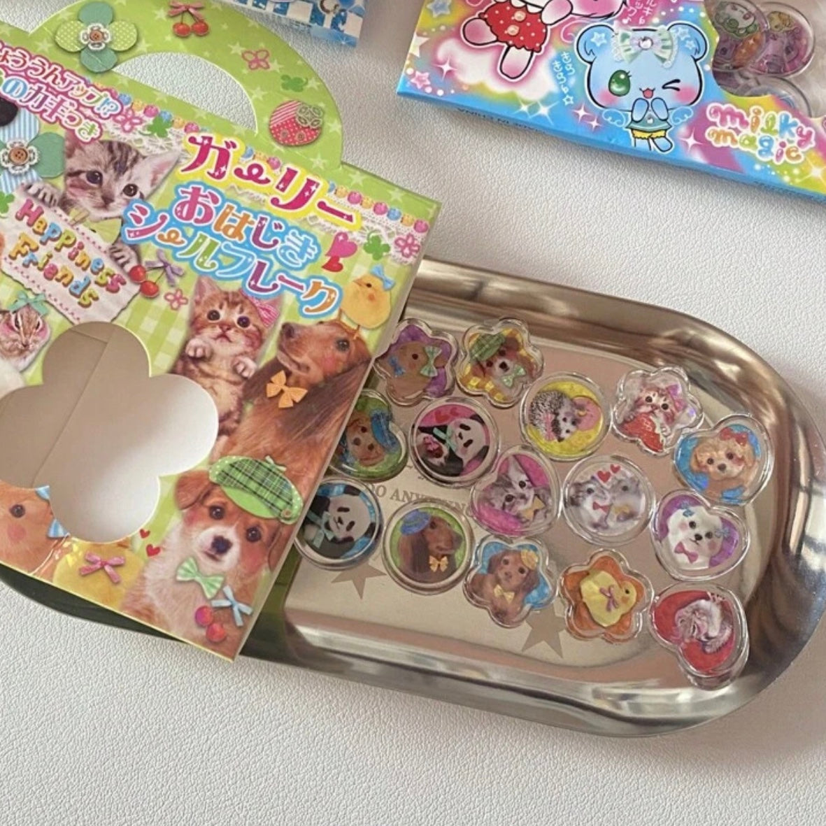 3d box stickers | premium quality