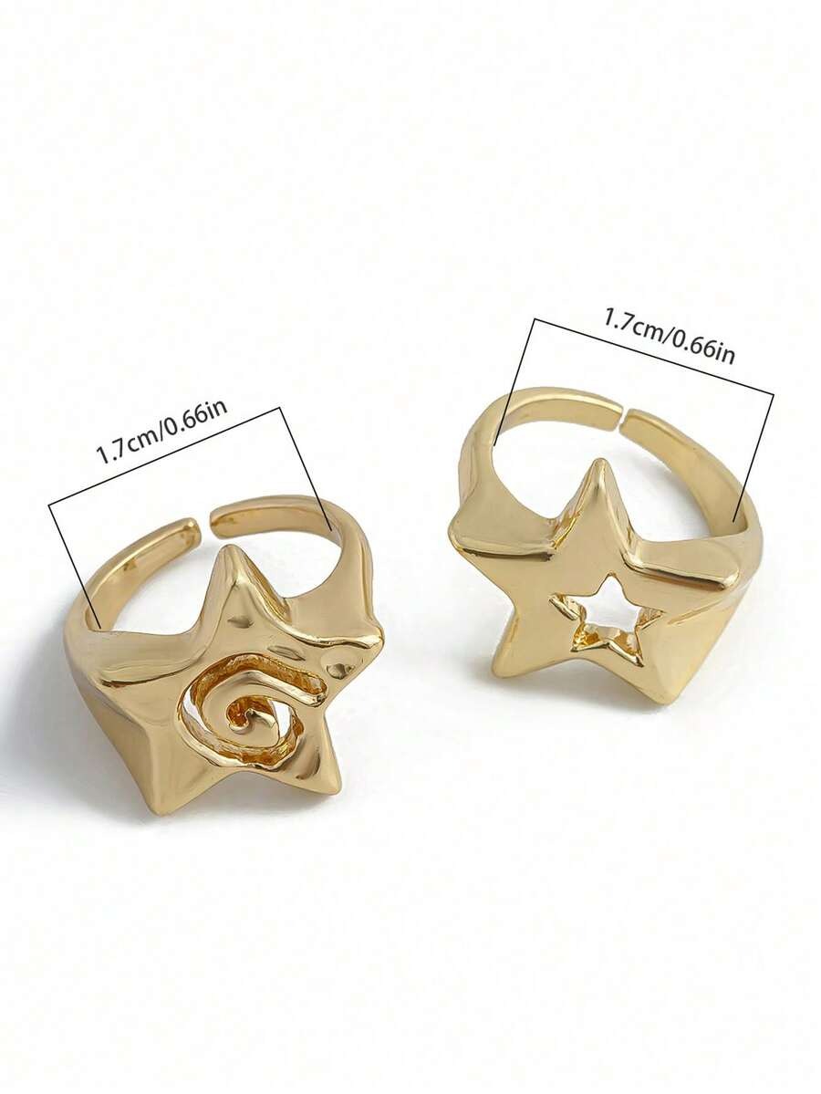 star gold ring
