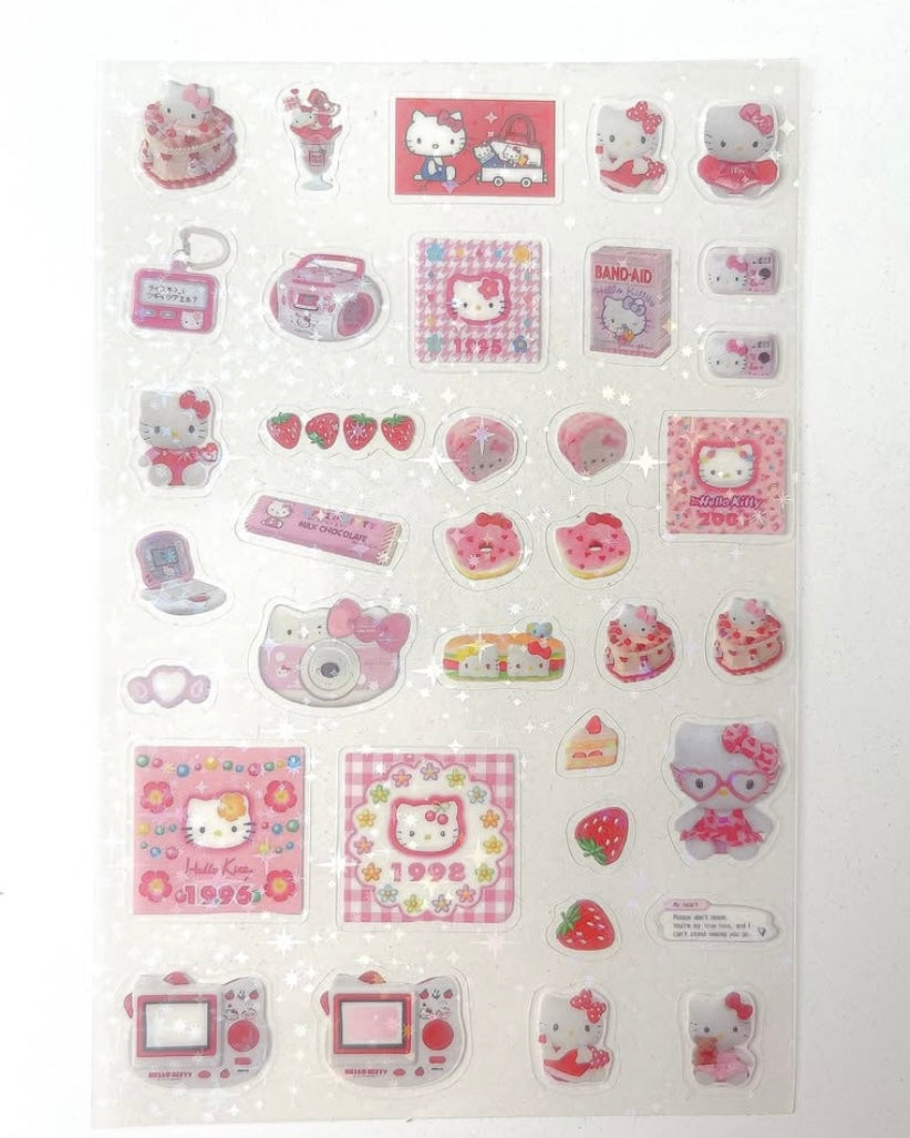 hello kitty sticker sheets