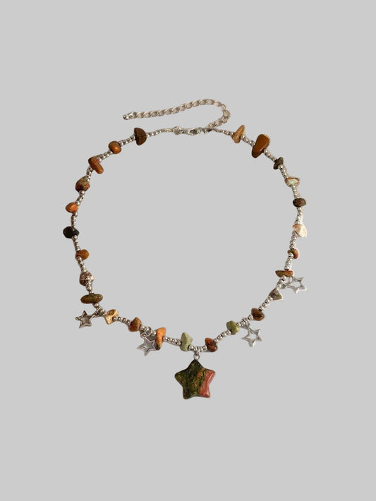 Beaded Stars Necklace