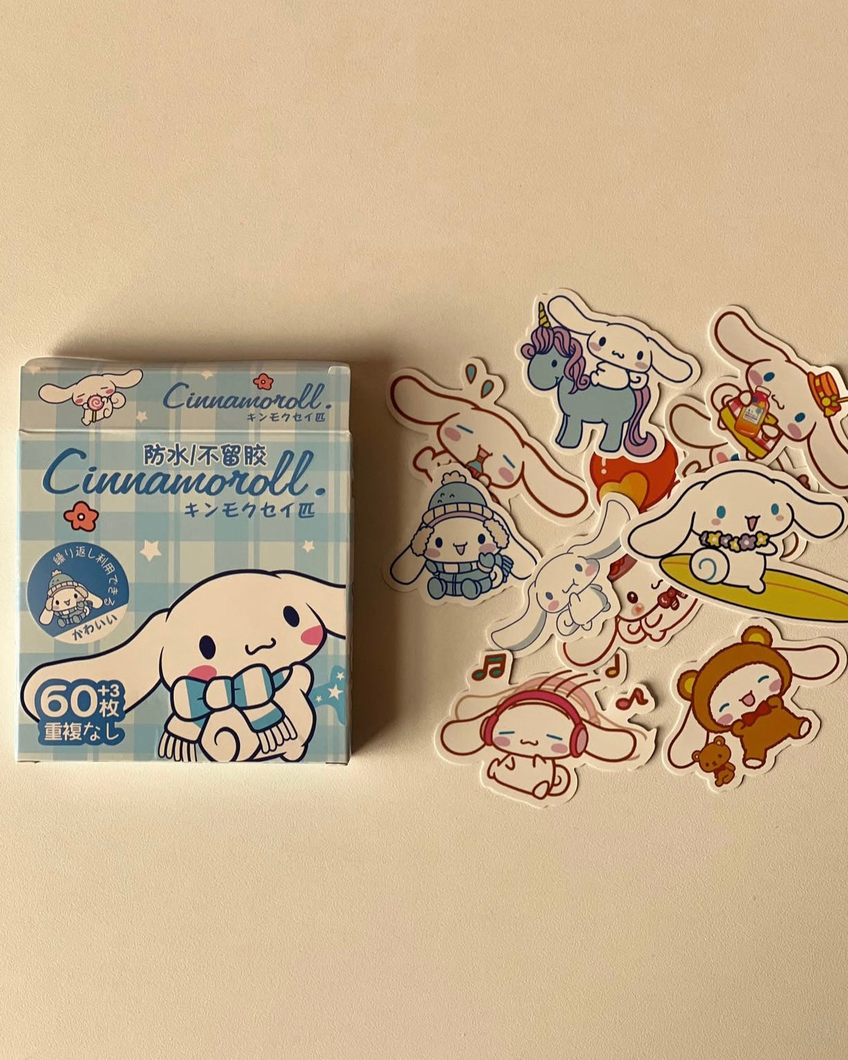 sanrio sticker box