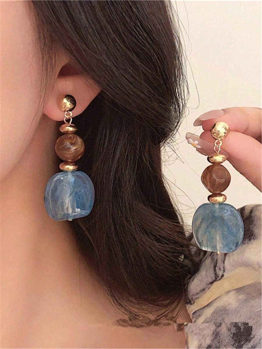 Celestial Ocean Drops Earrings