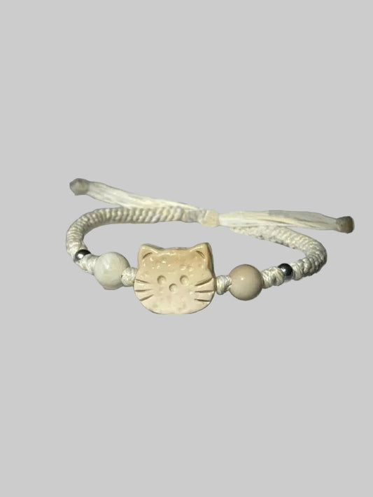 kawaii cat bracelet